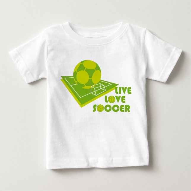CAMISETA DE BEBÉ LL_FÚTBOL (Anverso)
