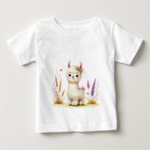 Camiseta De Bebé Llama Bebé