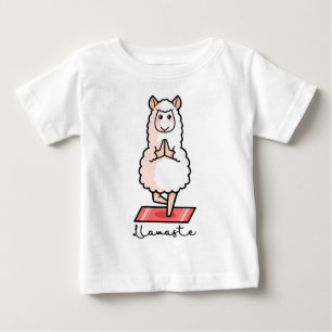 Camiseta De Bebé Llama de la yoga - Llamaste
