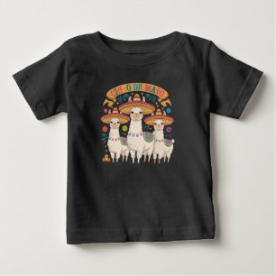 Camiseta De Bebé Llama Divertido Fiesta Cinco De Mayo Fiesta de Cum
