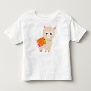 Camiseta De Bebé Llama mexicana, llama cuta, alpaca cuta, llama beb