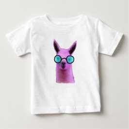 Camiseta De Bebé Llama rosa Guay!