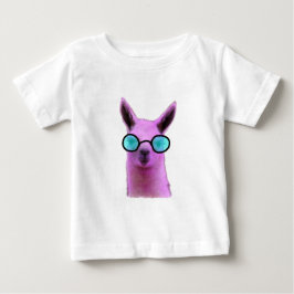 Camiseta De Bebé Llama rosa Guay!