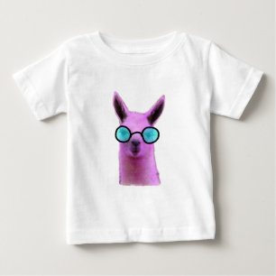 Camiseta De Bebé Llama rosa Guay!