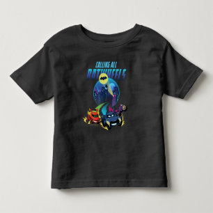 Camiseta De Bebé Llamando a todas las ruedas de batería™