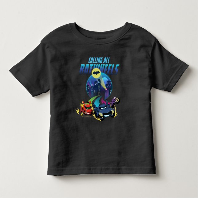 Camiseta De Bebé Llamando a todas las ruedas de batería™ (Anverso)