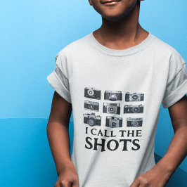 Camiseta De Bebé Llamo a las cámaras fotógrafas cómicas puns gracio