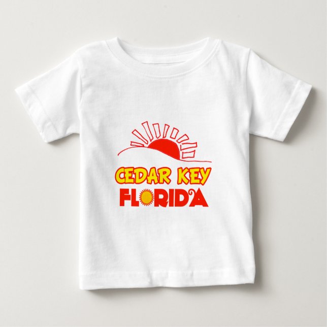 Camiseta De Bebé Llave del cedro, la Florida (Anverso)