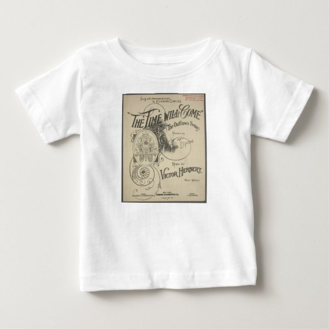 Camiseta De Bebé Llegará el momento - Romper bebé (Anverso)