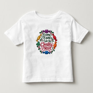 Camiseta De Bebé Llegué, Vi, Me Comí la Calidad de la Navidad en la
