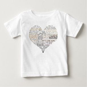 Camiseta De Bebé Llena tu corazón