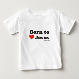 Camiseta De Bebé Llevado amar a Jesús