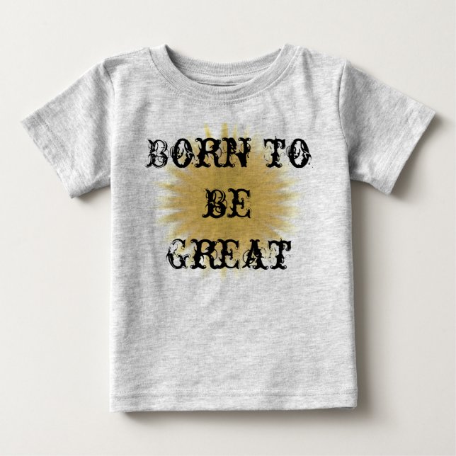 Camiseta De Bebé Llevado ser grandes niños del niño inspiradores (Anverso)
