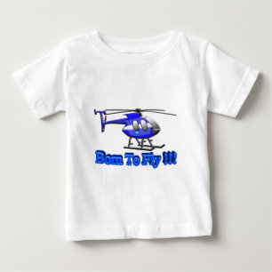 Camiseta De Bebé ¡Llevado volar!!! Helicóptero