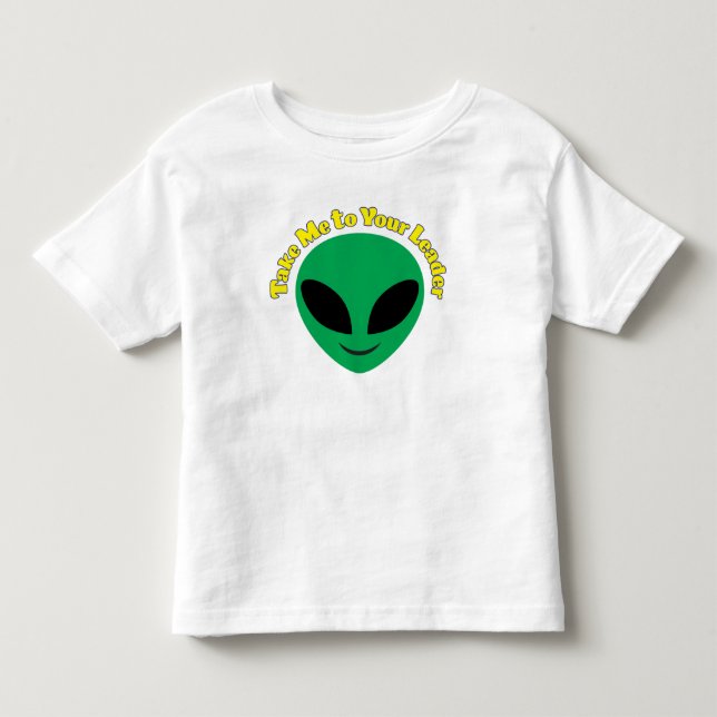 Camiseta De Bebé Llévame a tu líder (Anverso)
