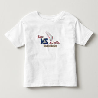 Camiseta De Bebé Lléveme hacia fuera al juego de pelota