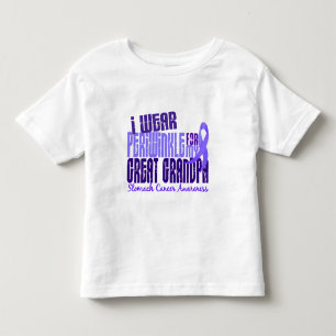 Camiseta De Bebé Llevo al gran cáncer de estómago del abuelo 6,4