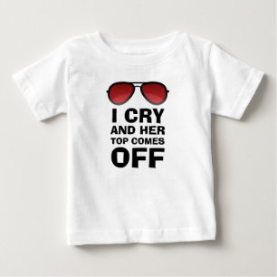 Camiseta De Bebé Lloro   Bebé Divertido   Llanto de Bebé   Llorando