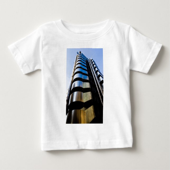 Camiseta De Bebé Lloyds que construye Londres (Anverso)