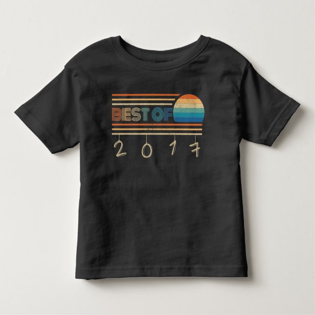 Camiseta De Bebé Lo Mejor De 2017 (Anverso)