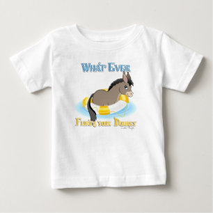 Camiseta De Bebé Lo que sea que flote tu burro