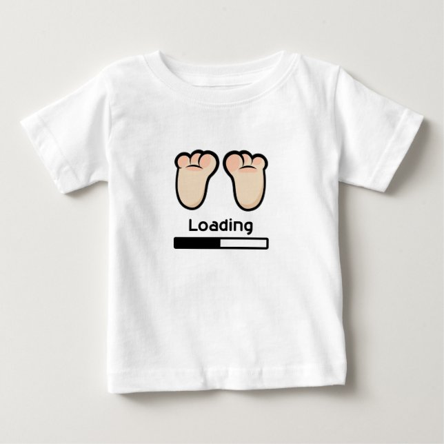 Camiseta De Bebé Loading... (Anverso)