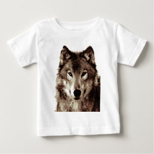 Camiseta De Bebé Lobo