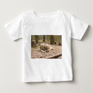 Camiseta De Bebé Lobo Animal Paz Amor Salvaje País Naturaleza