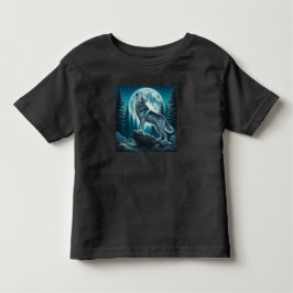 Camiseta De Bebé Lobo Aullador