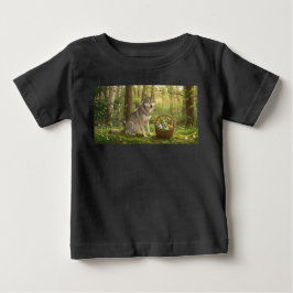Camiseta De Bebé Lobo de Pascua 