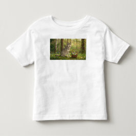 Camiseta De Bebé Lobo de Pascua 
