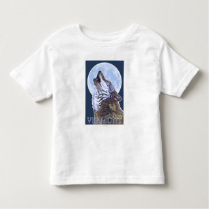 Camiseta De Bebé Lobo de VermontHowling