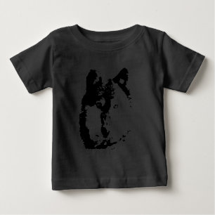 Camiseta De Bebé Lobo del Pop Art