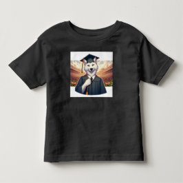 Camiseta De Bebé Lobo Graduado