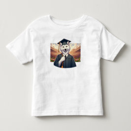 Camiseta De Bebé Lobo Graduado