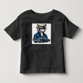 Camiseta De Bebé Lobo Lowrider