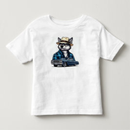Camiseta De Bebé Lobo Lowrider