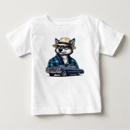 Camiseta De Bebé Lobo Lowrider