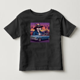 Camiseta De Bebé Lobo Lowrider Wolfy