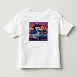 Camiseta De Bebé Lobo Lowrider Wolfy