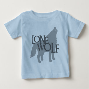 CAMISETA DE BEBÉ LOBO SOLITARIO