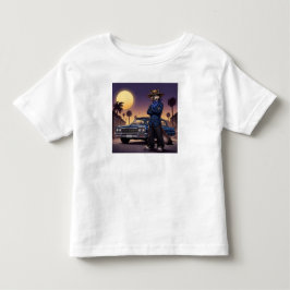 Camiseta De Bebé Lobo Y Lowrider