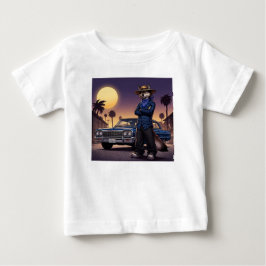 Camiseta De Bebé Lobo Y Lowrider