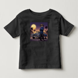 Camiseta De Bebé Lobo Y Lowrider