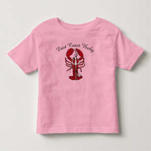 Camiseta De Bebé Lobster bebé de la costa este Nueva Escocia Canadá