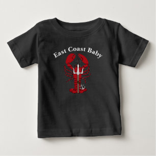 Camiseta De Bebé Lobster bebé de la costa este Nueva Escocia Canadá