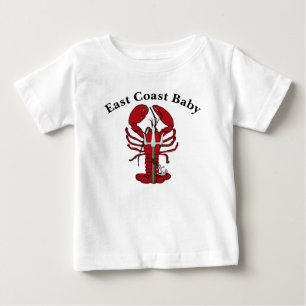 Camiseta De Bebé Lobster bebé de la costa este Nueva Escocia Canadá