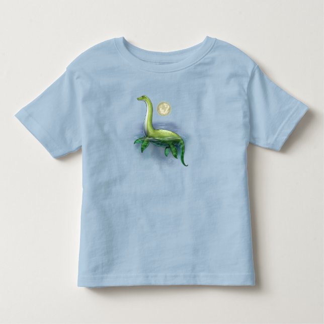 Camiseta De Bebé Loch Ness Monster (Anverso)