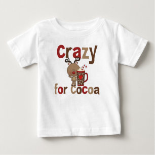 Camiseta De Bebé Loco para el cacao