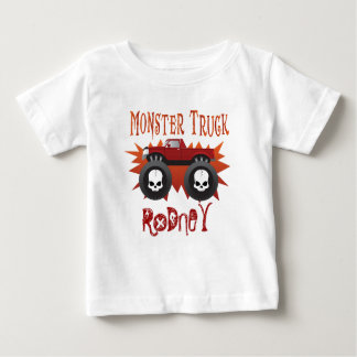 Camiseta De Bebé Locura del monster truck